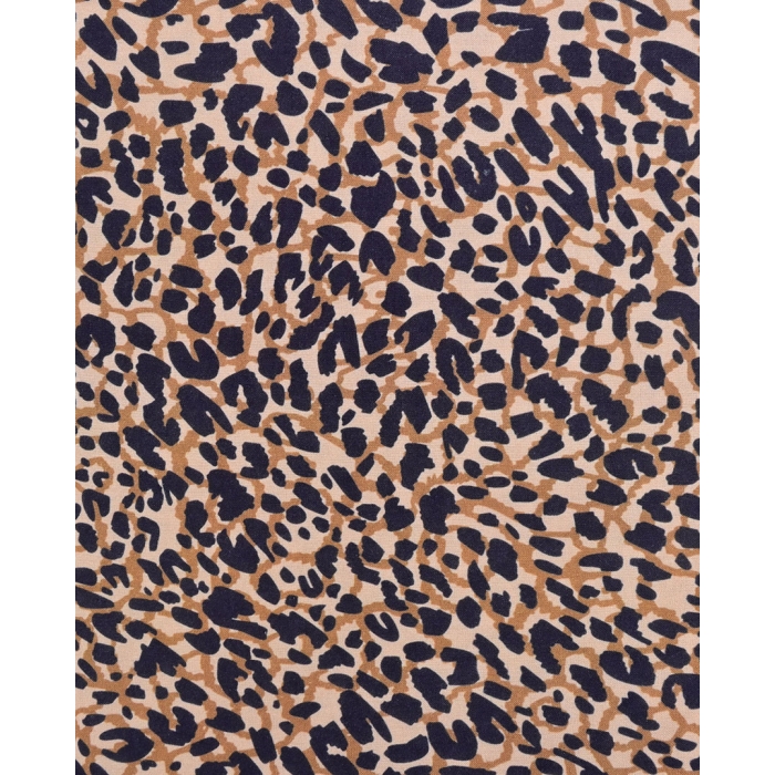 Viscose Poplin Leopard 5968