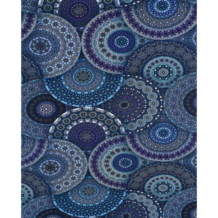Bamboo Jersey Digital Mandala 5953