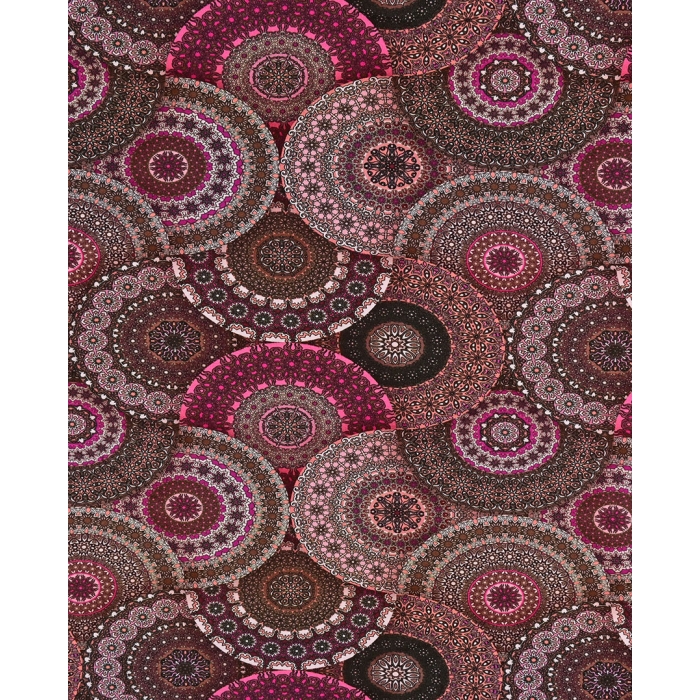 Bamboo Jersey Digital Mandala 5953