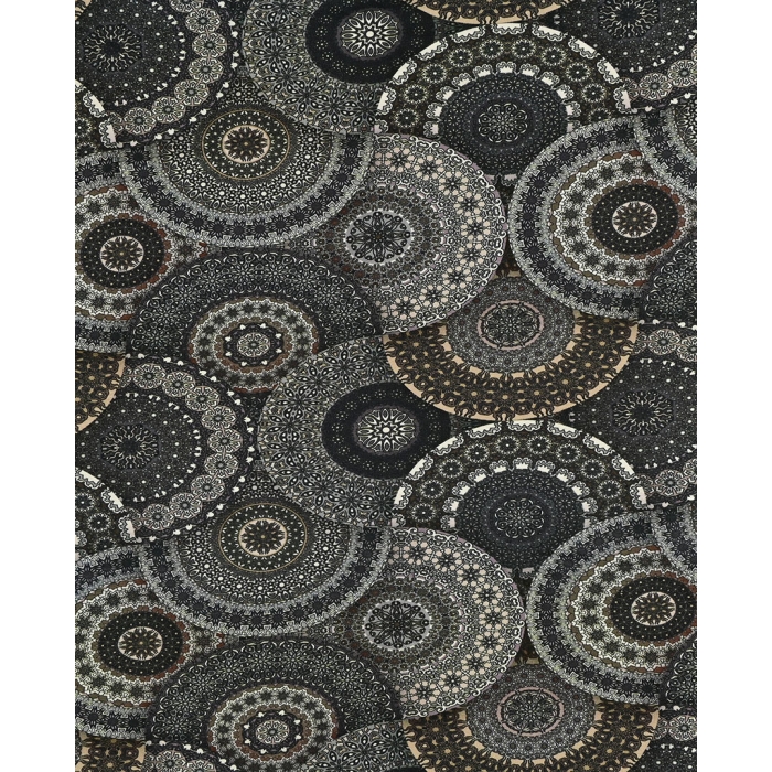 Bamboo Jersey Digital Mandala 5953