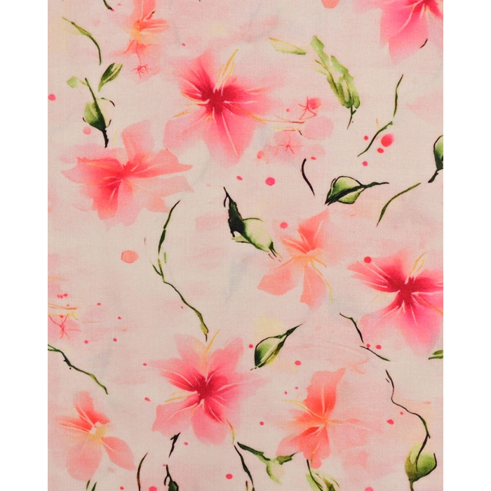 Poplin Stretch Flower 5975