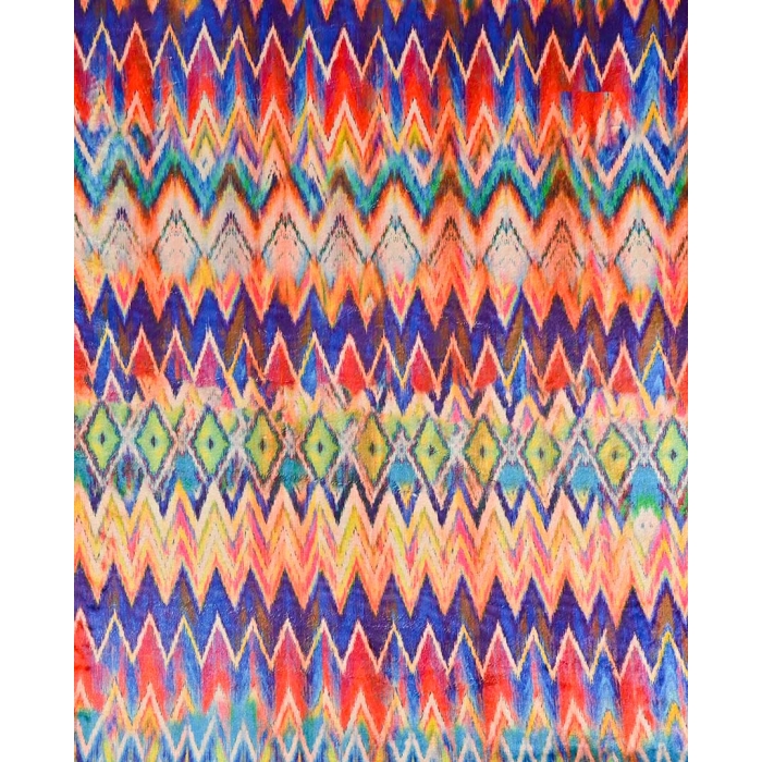 Double fur digital zig zag 5397