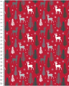 Poplin toff christmas deer 5386