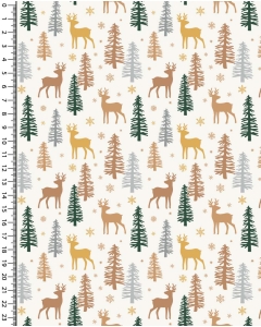 Poplin toff christmas deer 5386