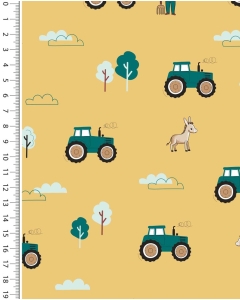 Poplin little ones farmer 5279