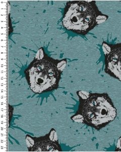 Alpen fleece toff wolves 5373