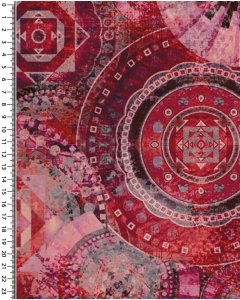 Alpen fleece digital stylez mandala 5374