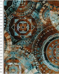 Alpen fleece digital stylez mandala 5374