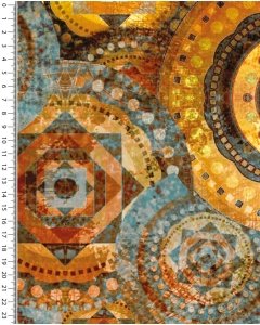 Alpen fleece digital stylez mandala 5374