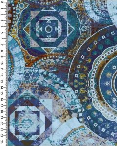 Alpen fleece digital stylez mandala 5374