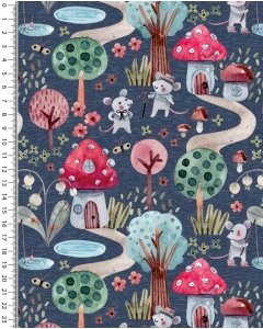 Alpen fleece digital toff mice 5383