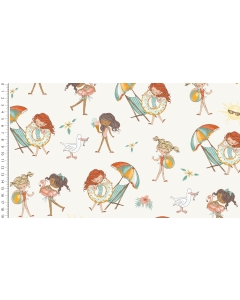 Jersey digital little ones beach girls 5240