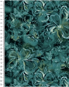 French terry digital stylez flowers 5346