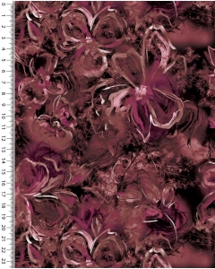 French terry digital stylez flowers 5346