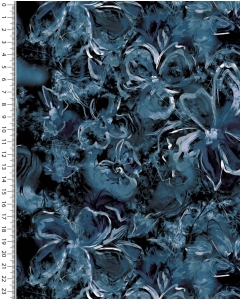 French terry digital stylez flowers 5346