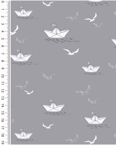 Poplin maritime paper boat 4639
