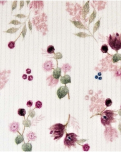 Jersey rib digital flower 5021