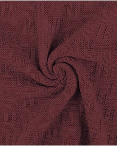 Knitted cotton check 5184