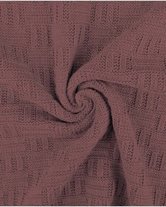 Knitted cotton check 5184