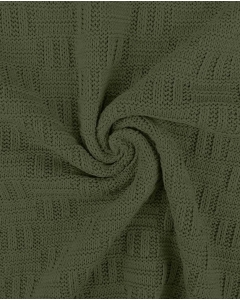 Knitted cotton check 5184