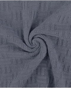 Knitted cotton check 5184