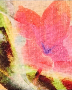Linen digital flower 5202