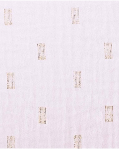 Double gauze foil rectangle gold 5213