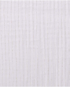 Double gauze foil stripe gold 5215