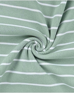 Rib jersey yarn dyed stripe small 5283