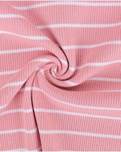 Rib jersey yarn dyed stripe small 5283