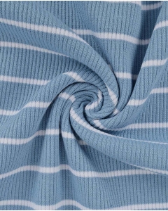 Rib jersey yarn dyed stripe small 5283