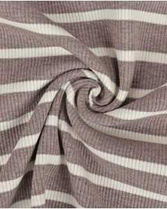 Rib jersey yarn dyed stripe big 5284