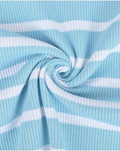 Rib jersey yarn dyed stripe big 5284