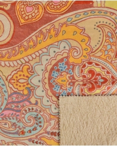 Double fur digital paisley 5397