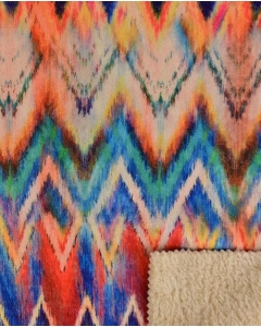 Double fur digital zig zag 5397
