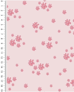 Double gauze toff dreamy flowers 5253