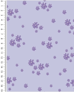 Double gauze toff dreamy flowers 5253