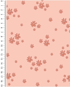 Double gauze toff dreamy flowers 5253