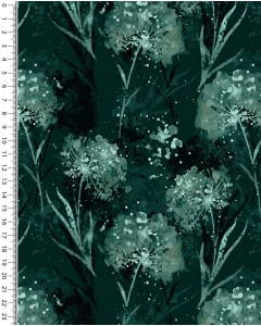 Viscose jersey digital stylez wild flowers 5351