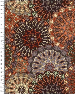 Viscose jersey digital stylez oriental 5354