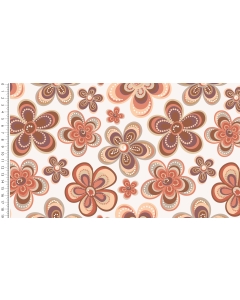 Jersey stylez retro flower 5232
