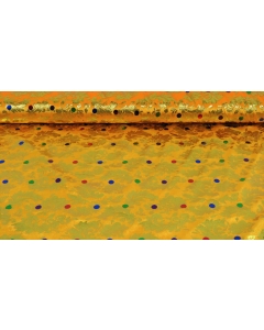 Velours de Panne Foil Flower 9258