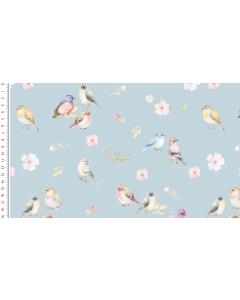 Waffle jersey digital toff birds 5072