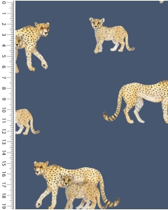 Double gauze digital toff cheetah 5140