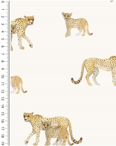 Double gauze digital toff cheetah 5140