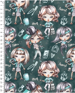 Alpen Fleece Digital Girls 5851