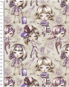 Alpen Fleece Digital Girls 5851