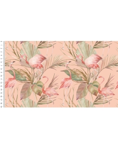 Viscose woven digital stylez flamingo 6004