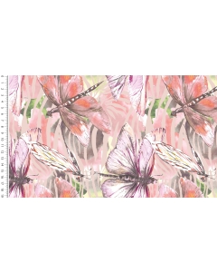 Viscose woven digital stylez dragonfly 6009