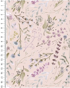 Poplin digital stylez field flower 6020